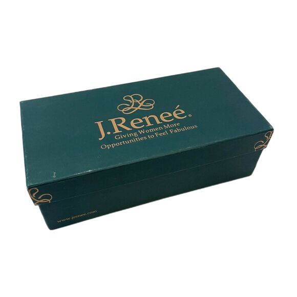 J.Renee Gavrel Multicolor Heels Slingback Size 5 1/2 Pointed Toe - Picture 11 of 11